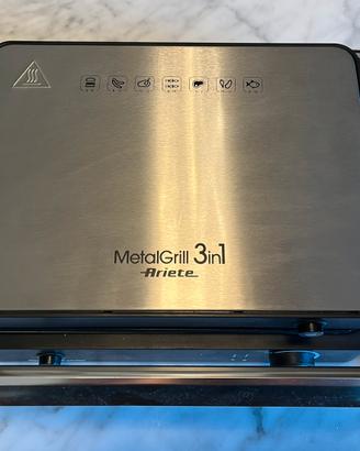 Ariete MetalGrill 3in1 - Come nuova con scatola