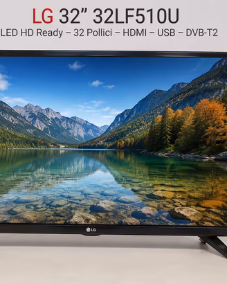 TV LG 32" 32LF510U HD Ready DVB-T2 HDMI USB