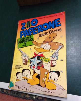 ZIO PAPERONE-DICEMBRE 1988 SPECIALE PAPERINO N.3