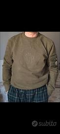 felpa Moncler verde 