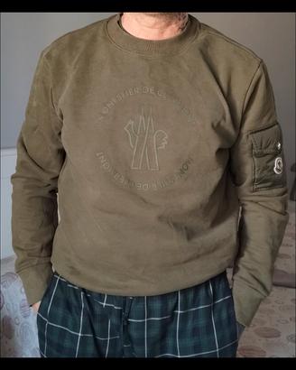 felpa Moncler verde 
