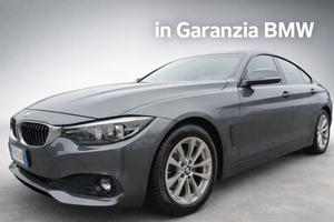 BMW 418d Gran Coupé Advantage in GARANZIA BMW