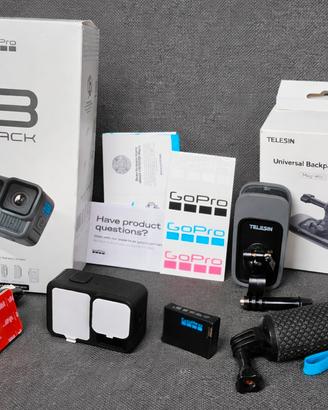 Gopro Hero 13 nuova in garanzia + accessori