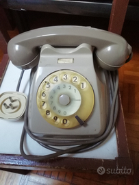 Telefono SIP anni 70 vintage a disco