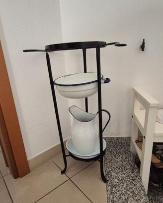 brocca e catino toilette vintage