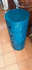 Kartell Componibili 4 scomparti color ottanio