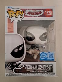 Spider-Man 1529 (Oscorp White Suit) Funko Pop