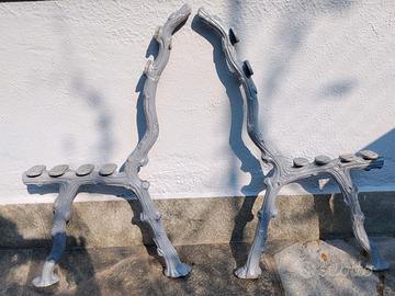 SUPPORTI IN GHISA PER PANCHINA DA GIARDINO