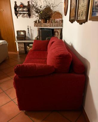 Divano Color Rosso
