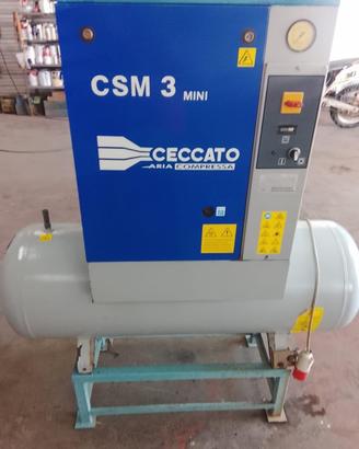 TRATTORE COMPRESSORE MARCA CECCATO 200 LITRI