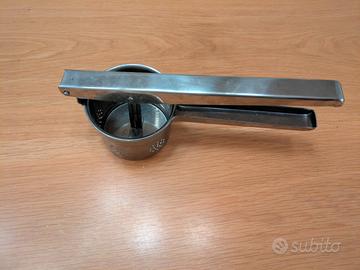 schiacciapatate inox
