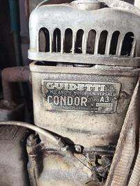 Verricello d’epoca con motore Condor Guidetti A3