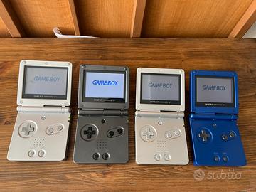 Lotto 4 Game Boy Advance SP  3 AGS-001 + 1 AGS-101