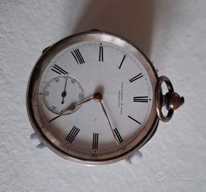 Elegante orologio da taschino Fattorini & Sons.  -