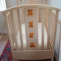 Lettino Mibb + corredo Bossi Fazzini etc