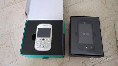 Lotto Vintage: BlackBerry Curve + LG Optimus 7