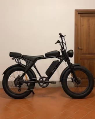 BICICLETTA ELETTRICA CON DOPPIO SELLINO