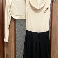 Abitino di maglia bicolore