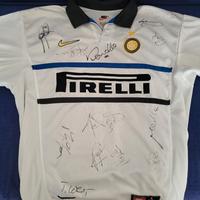 Maglia Shirt Inter 98/99 autografo Ronaldo Baggio