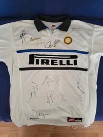 Maglia Shirt Inter 98/99 autografo Ronaldo Baggio