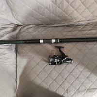  canna da pesca con mulinello 