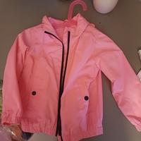 Giacca a vento e mantellina pioggia bambina dai 3