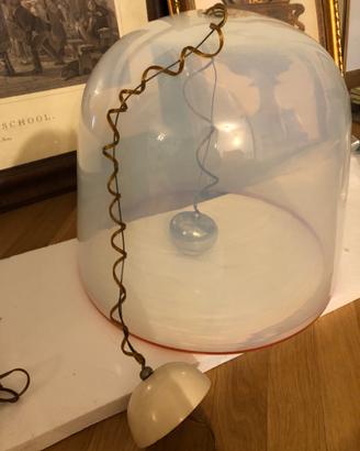 Lampadario modello selene Murano Leucos