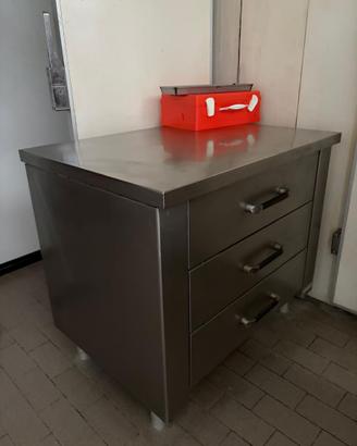 banco in acciaio Inox