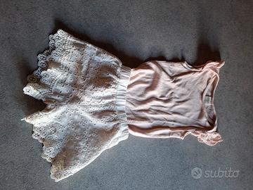 Shorts pantaloni corti cotone bimba 2-3 anni