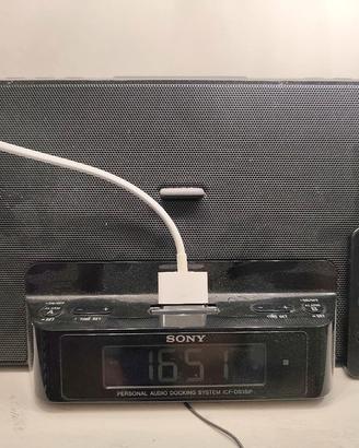Stereo Radio Sveglia Sony ICF-DS15iP