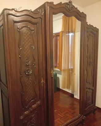 Armadio in noce stile Barocco 1930