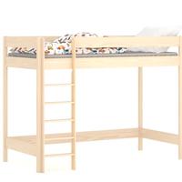 Letto a soppalco per bambini 180x90 + materasso