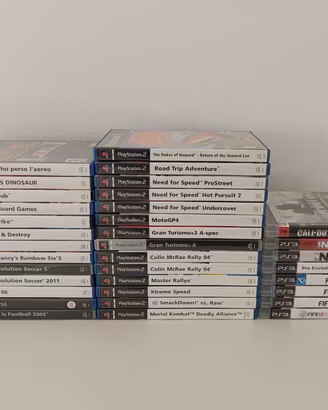 LOTTO 35 VIDEOGIOCHI SONY PLAYSTATION 2 PS3 3 PS3