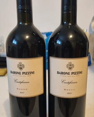 Coppia bottiglie Curtefranca Barone Pizzini