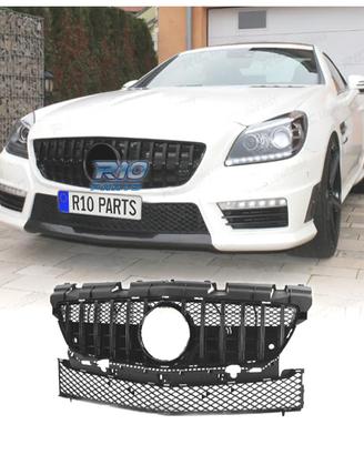 GRIGLIA MERCEDES SLK R172 11-15 LOOK GT-R NERO LUC