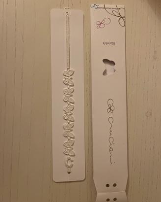 Braccialetto Cruciani bianco