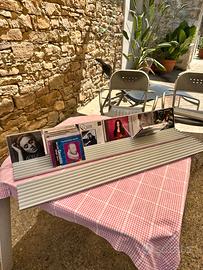 Porta CD x 2 in metallo Nava Design Milano