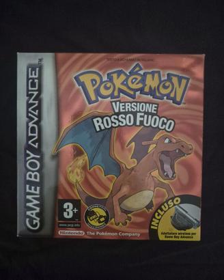 Pokèmon versione Rosso Fuoco - GBA (CIB - PAL ITA)