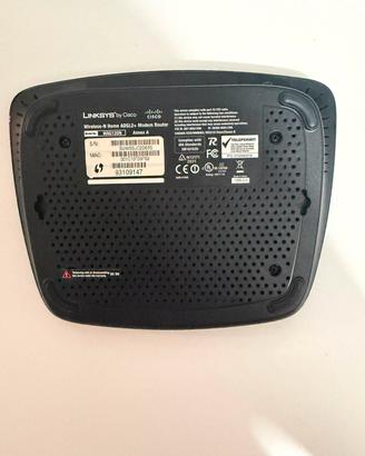 Linksys WAG120N Wireless-N ADSL2+ modem router