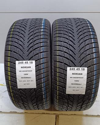2 GOMME 245 45 18 NOKIAN 2023 INV RIF3432