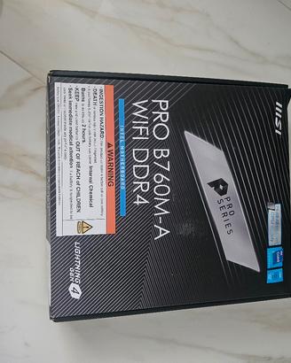  blocco i7-13700kf + msi pro b760m-a 