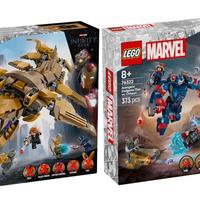 LEGO 76290 The Avengers LEGO 76322 Endgame Thor vs
