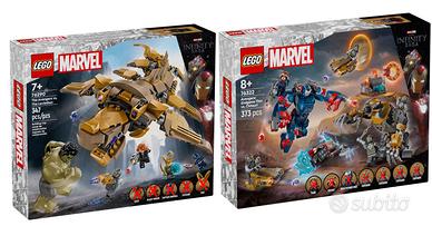 LEGO 76290 The Avengers LEGO 76322 Endgame Thor vs