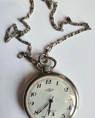 Orologio da taschino vintage Ever Swiss Datomatic