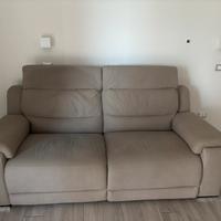 Divano Dondi Salotti tre posti sedute elettiche