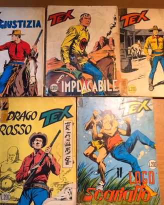 Tex Lotto 1 / Singoli Albi Serie Lire 200