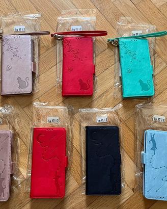 Cover a Libro Gatto per Redmi Note 14 Nuovo