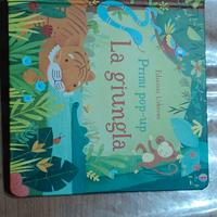 Libro primi pop- up "La giungla" Edizioni Usborne