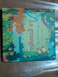 Libro primi pop- up "La giungla" Edizioni Usborne