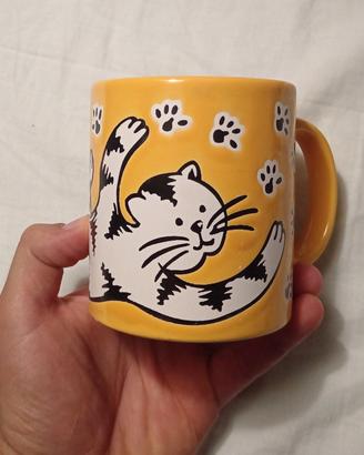 Tazza con disegno del gatto (Waechtersbach) 